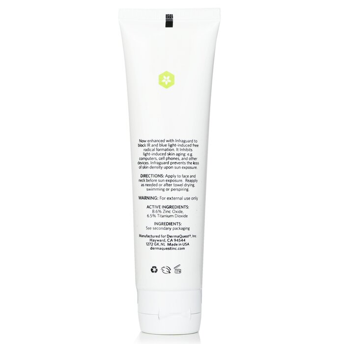 DermaQuest peptide vitality sunarmor SPF 50 for face 56.7g/2oz