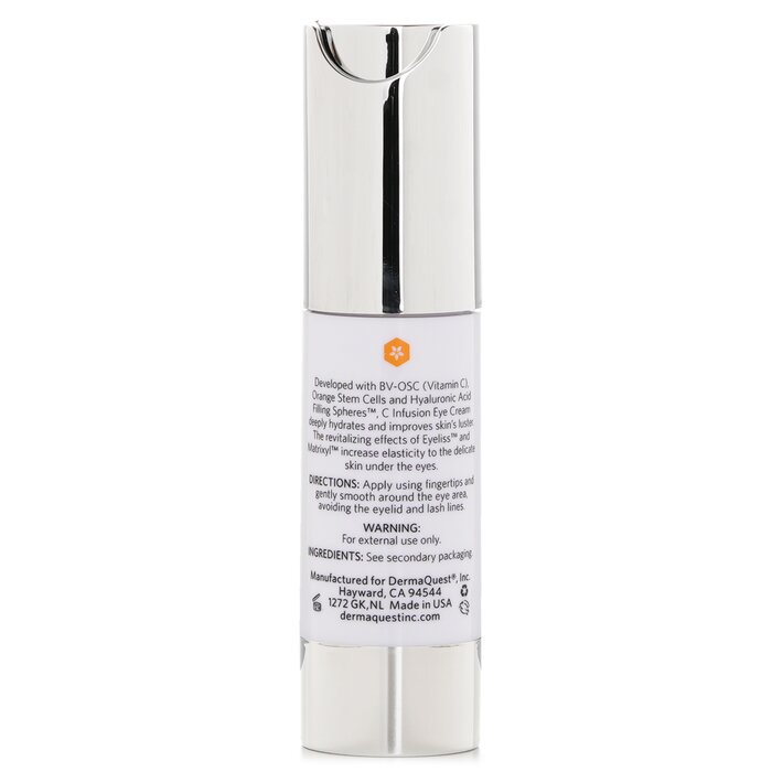 DermaQuest C infusion eye cream with orange stem cells and hyaluronic acid 14.8ml
