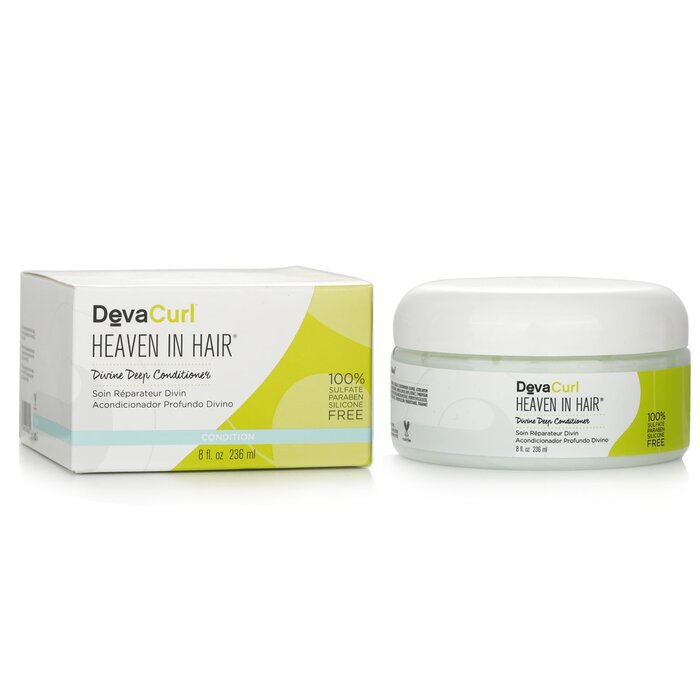 DevaCurl Heaven in Hair deep conditioner with cupuaçu and murumuru butter for all curl types 236ml/8oz