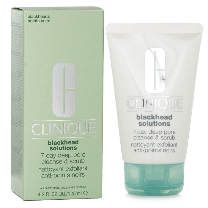 Clinique Blackhead Solutions 7 Days deep pore cleanse & scrub 125ml/4.2oz