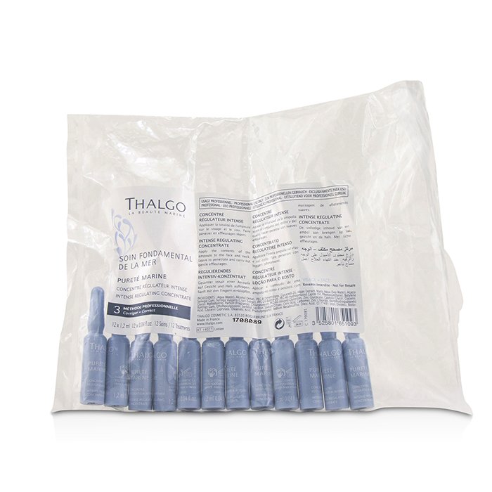 Thalgo Pureté Marine intense regulating concentrate for combination to oily skin 12x1.2ml/0.04oz