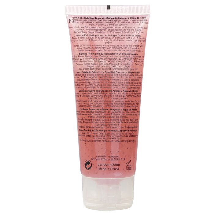 Lancome Hydra Zen rose sugar scrub 100ml/3.34oz
