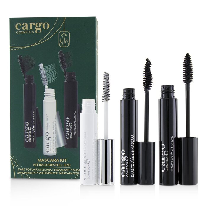 Cargo mascara kit - 3 pieces