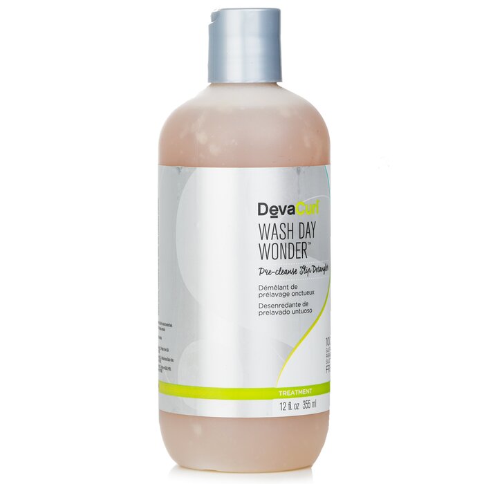DevaCurl Wash Day Wonder pre-cleanse slip detangler for all curl types 355ml/12oz