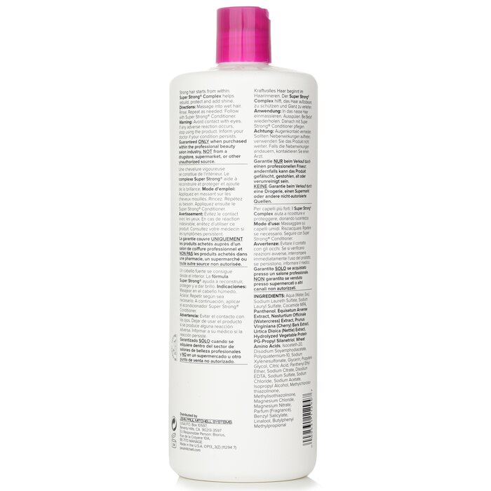 Paul Mitchell Super Strong Shampoo 1000ml/33.8oz