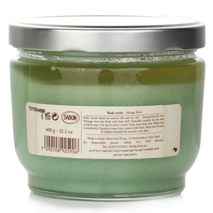 Sabon body scrub with mango kiwi 600g/21.2oz