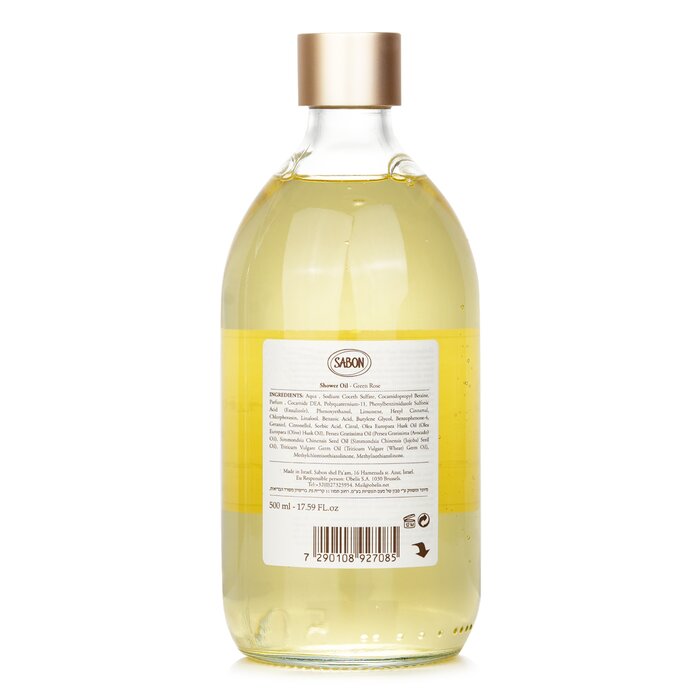 Brand: SabonOld Name: Shower Oil - Green Rose 500ml/17.59ozSize: 500ml/17.59ozDescription: Shower oil - Green Roseby Sabon is your luxurious solution for a deeply nourishing cleansing experience. Designed for all skin types, this beautifully formulated li
