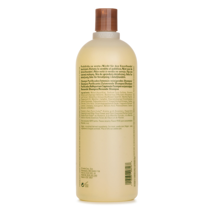 Aveda rosemary mint purifying shampoo 1000ml/33.8oz
