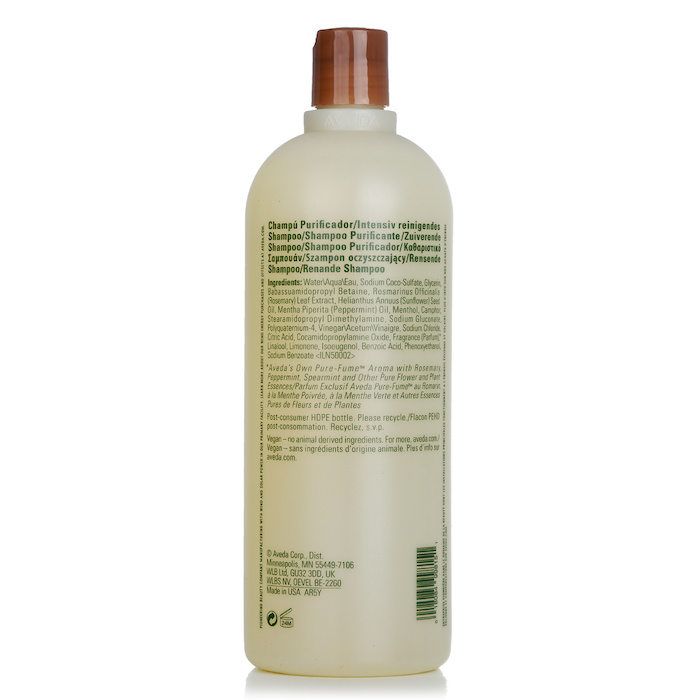 Aveda rosemary mint purifying shampoo 1000ml/33.8oz