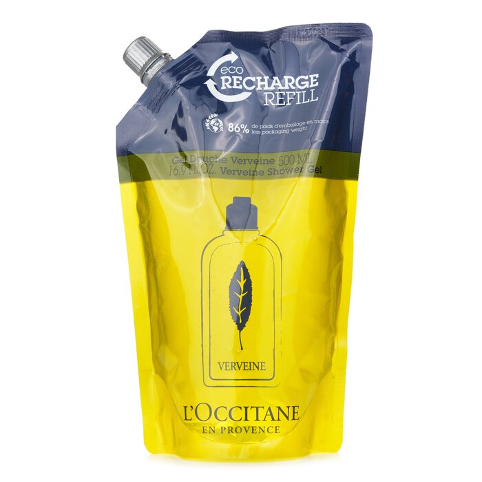 L'Occitane verbena shower gel eco-refill 500ml/16.9oz
