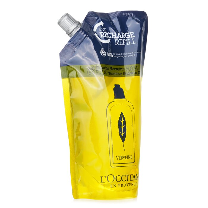 L'Occitane verbena shower gel eco-refill 500ml/16.9oz