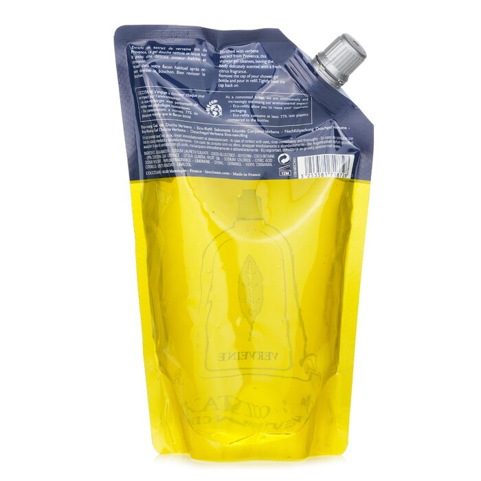 L'Occitane verbena shower gel eco-refill 500ml/16.9oz
