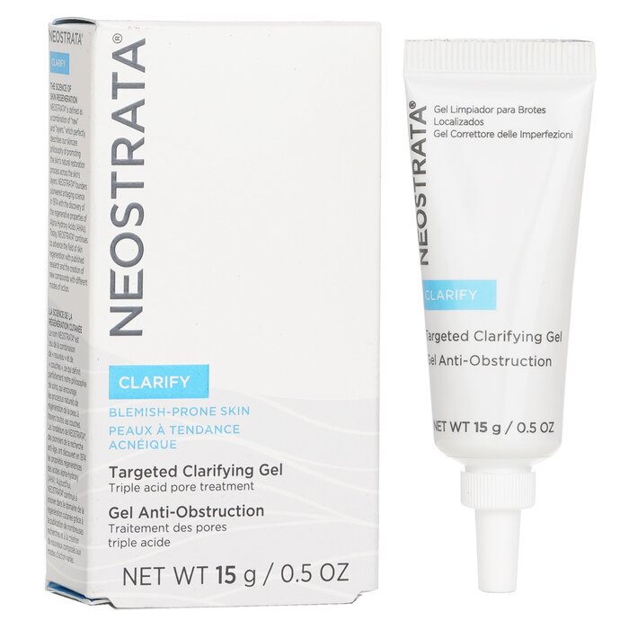 Neostrata clarify targeted clarifying gel 15g/0.5oz with alpha hydroxy acids for oily skin