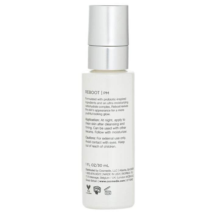 Cosmedix Reboot overnight hydration complex 30ml/1oz