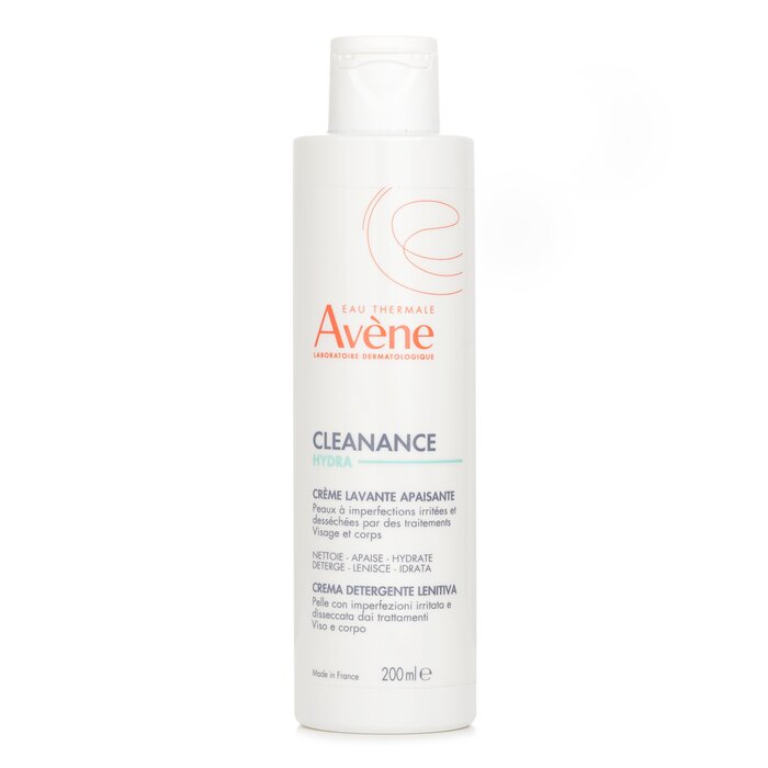 Avene Cleanance Hydra soothing cleansing cream for blemish-prone skin 200ml/6.7oz