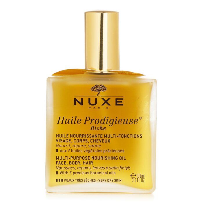 Nuxe Huile Prodigieuse Riche nourishing oil for very dry skin 100ml/3.3oz