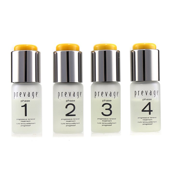 Prevage by Elizabeth Arden progressive renewal treatment with hydroxy acids for face 4x10ml/0.33oz