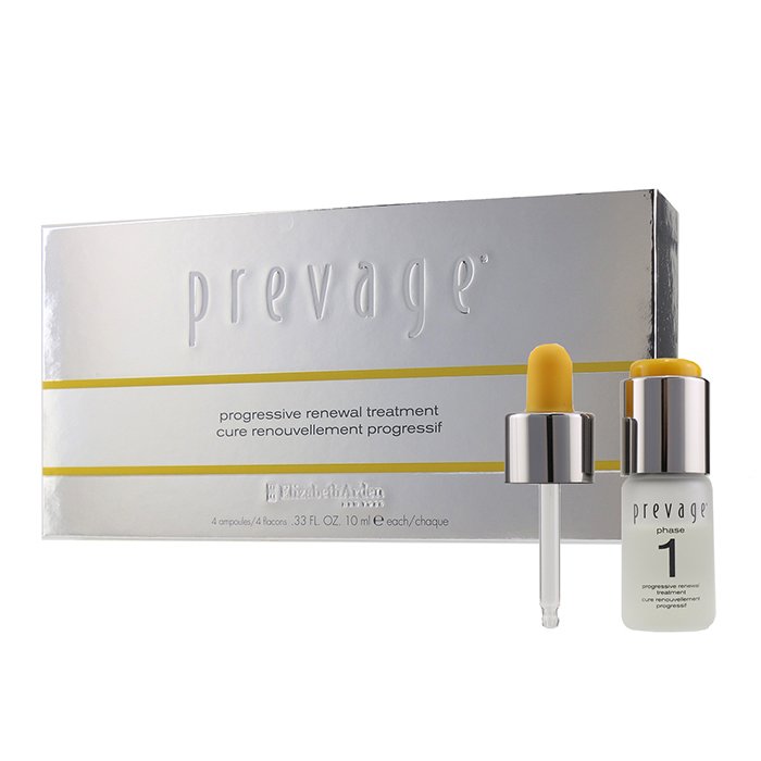 Prevage by Elizabeth Arden progressive renewal treatment with hydroxy acids for face 4x10ml/0.33oz