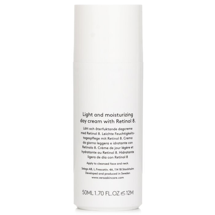 VERSO Daily Facial Fluid with Retinol 8 for normal to oily skin 50ml/1.7oz