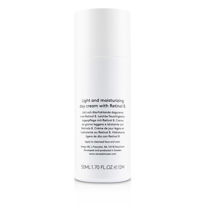 VERSO Daily Facial Fluid with Retinol 8 for normal to oily skin 50ml/1.7oz