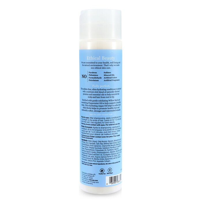 Derma E thickening conditioner with willow bark and peppermint oil 296ml/10oz