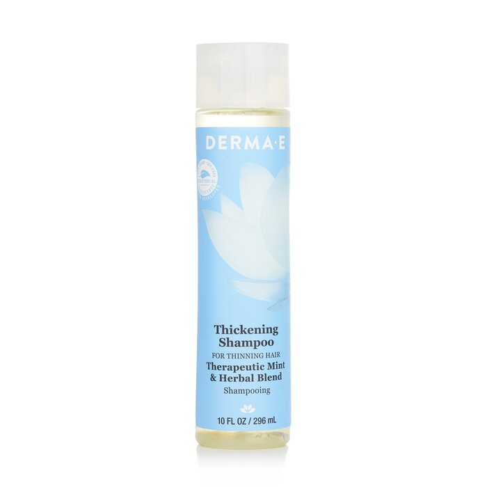 Derma E thickening shampoo with eucalyptus oil for fuller hair 296ml/10oz