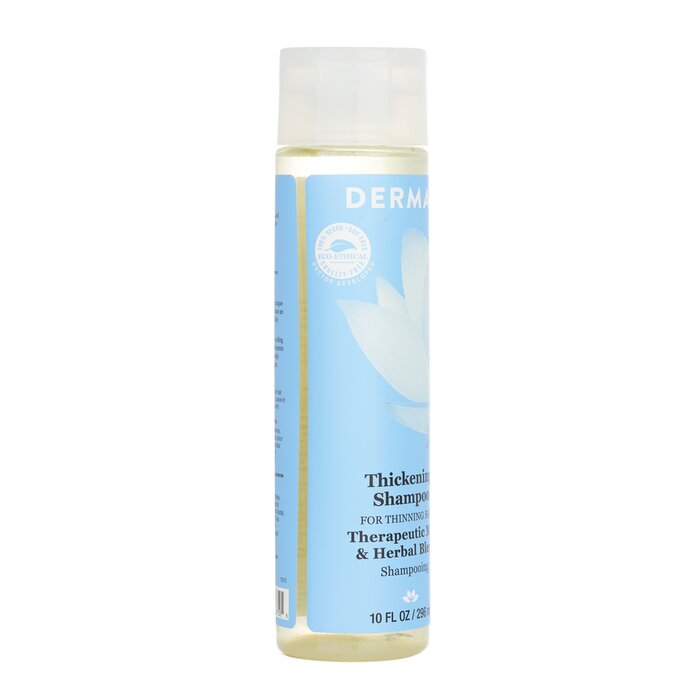 Derma E thickening shampoo with eucalyptus oil for fuller hair 296ml/10oz