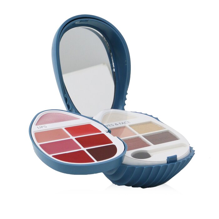 Pupa Whale N.2 makeup kit 6.6g/0.23oz with highlighter, eyeshadows, and lip creams