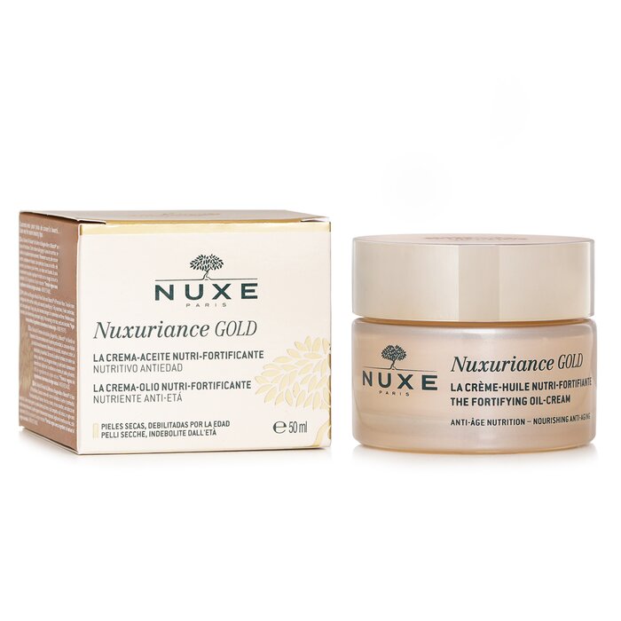 Nuxe Nuxuriance Gold nutri-fortifying oil cream for dry skin 50ml/1.7oz