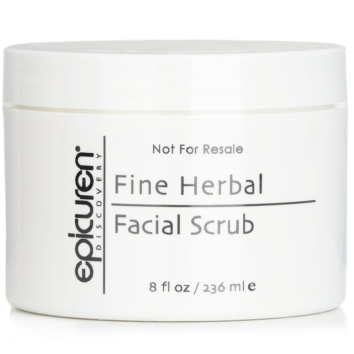 Epicuren fine herbal facial scrub for dry, normal & combination skin 236ml/8oz