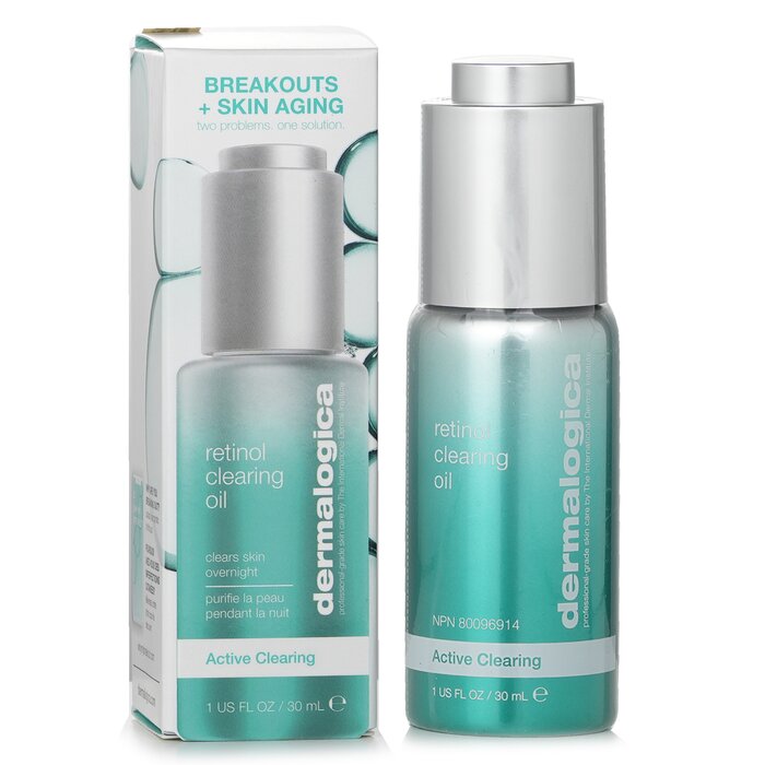 Dermalogica active clearing retinol clearing oil 30ml/1oz for combination to oily skin