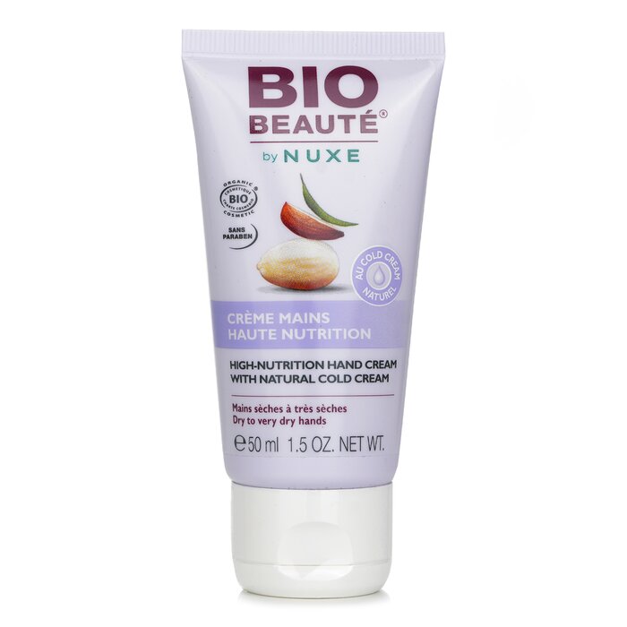 Nuxe high-nutrition hand cream with natural cold cream for dry to very dry hands 50ml/1.5oz