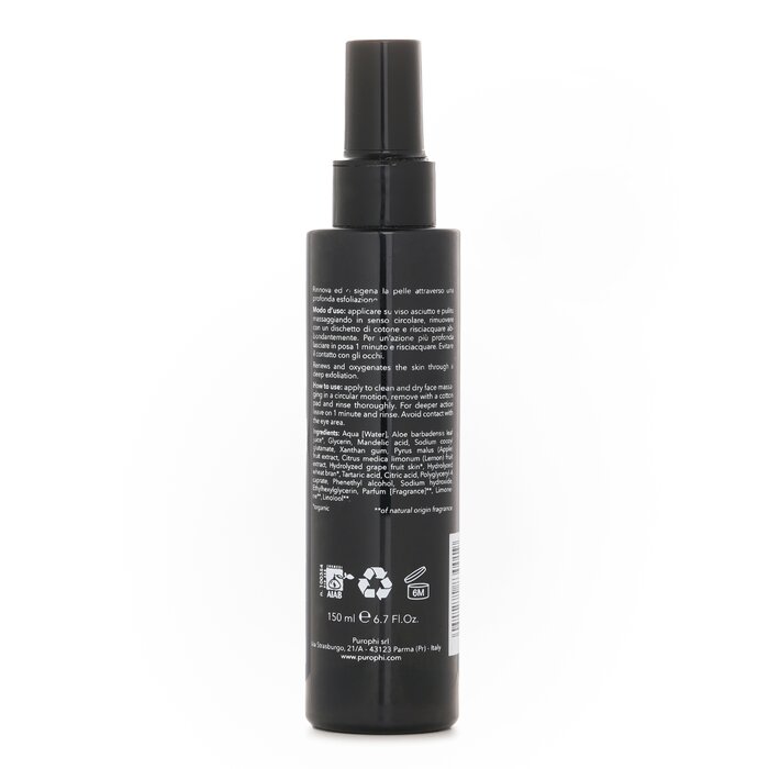 PUROPHI exfoliating serum for skin renewal 150ml/6.7oz