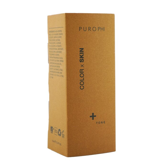 PUROPHI Tone Adjust 6ml/0.2oz vegan foundation tone enhancer