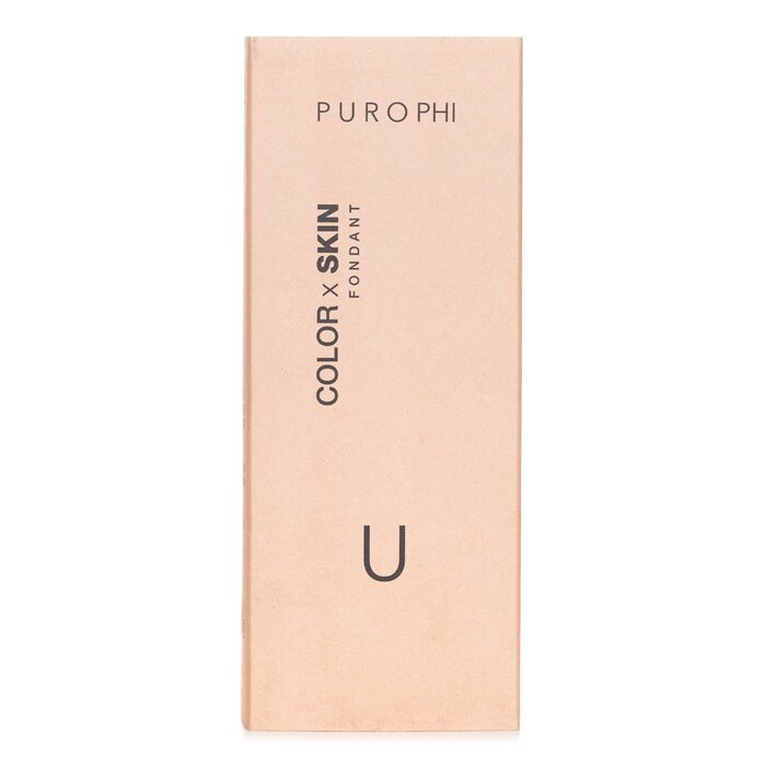 PUROPHI Color x Skin fondant foundation with antioxidants for all skin types 30ml/1.01oz