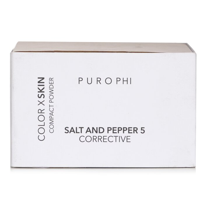 PUROPHI salt and pepper corrective compact powder 8g/0.28oz