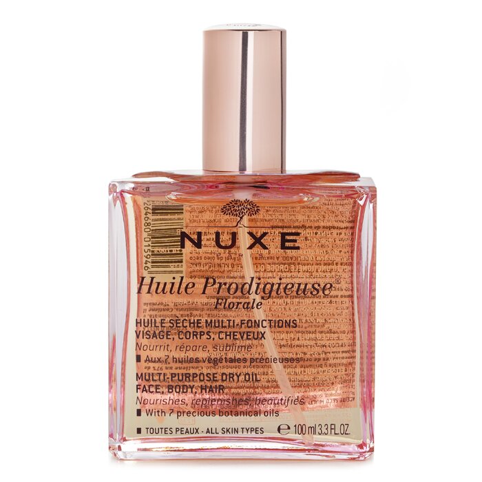 Nuxe Huile Prodigieuse Florale multi-purpose dry oil for face, body, and hair 100ml/3.3oz