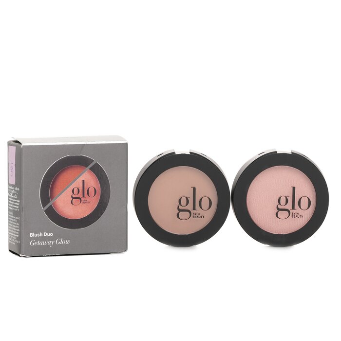 Glo Skin Beauty blush duo in #Getaway glow 2x3.4g/0.12oz