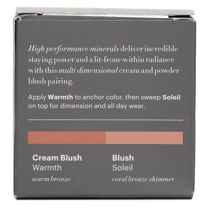 Glo Skin Beauty blush duo in #Getaway glow 2x3.4g/0.12oz