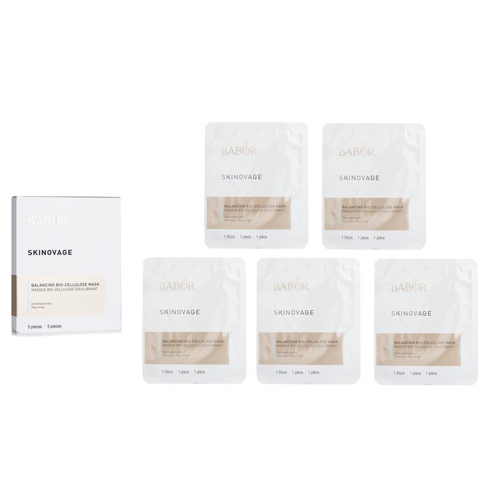 Babor Skinovage balancing bio-cellulose mask for combination skin, 5 pcs