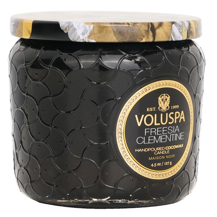 Voluspa petite jar candle in freesia clementine 127g/4.5oz