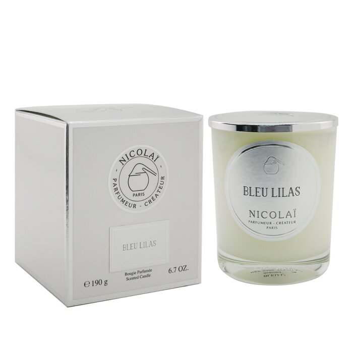 Nicolai scented candle bleu lilas 190g/6.7oz