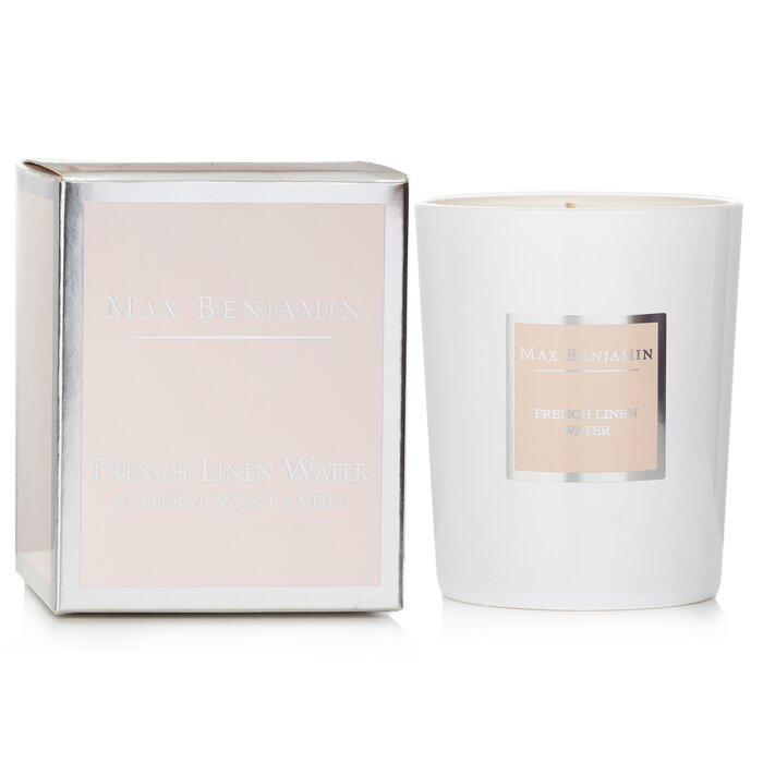 Max Benjamin candle in French linen water 190g/6.5oz