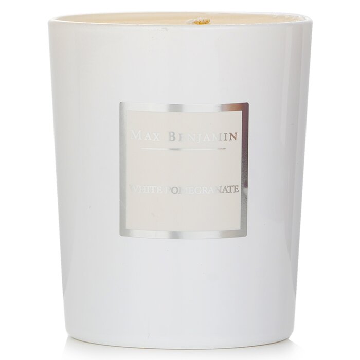 Max Benjamin white pomegranate candle 190g/6.5oz