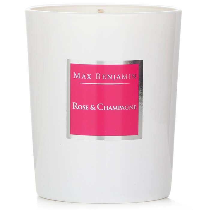 Max Benjamin Rose & Champagne candle 190g/6.5oz