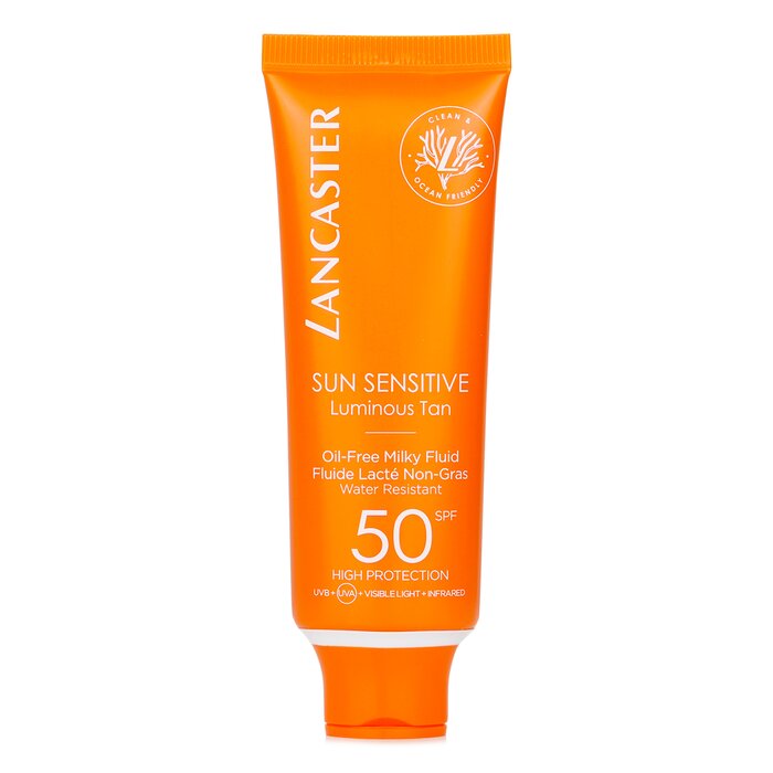 Lancaster sun sensitive luminous tan oil-free milky fluid SPF 50 50ml/1.6oz