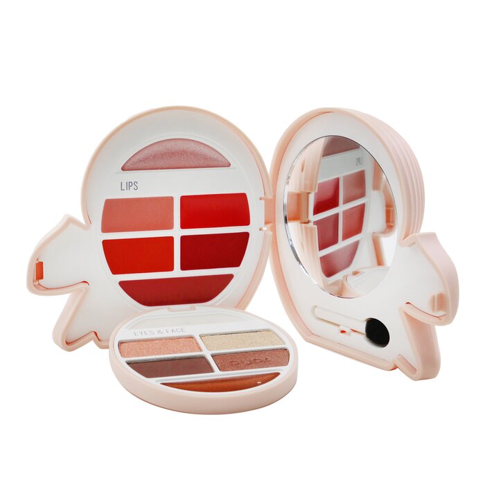 Pupa Squirrel 2 Kit - #001 10.4g/0.36oz makeup palette with highlighter, eyeshadows, lip creams, and gloss