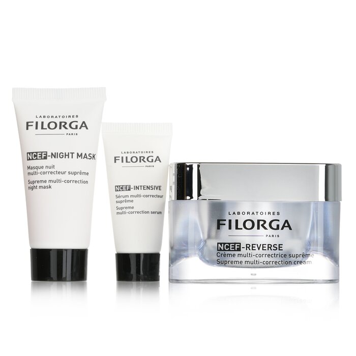 Filorga Anti-Ageing Revolution Gift Set with NCEF (3pcs + 1 bag)