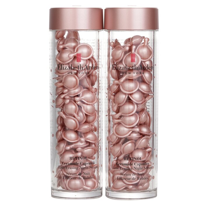 Elizabeth Arden ceramide retinol capsules - line erasing night serum duo 2x90caps
