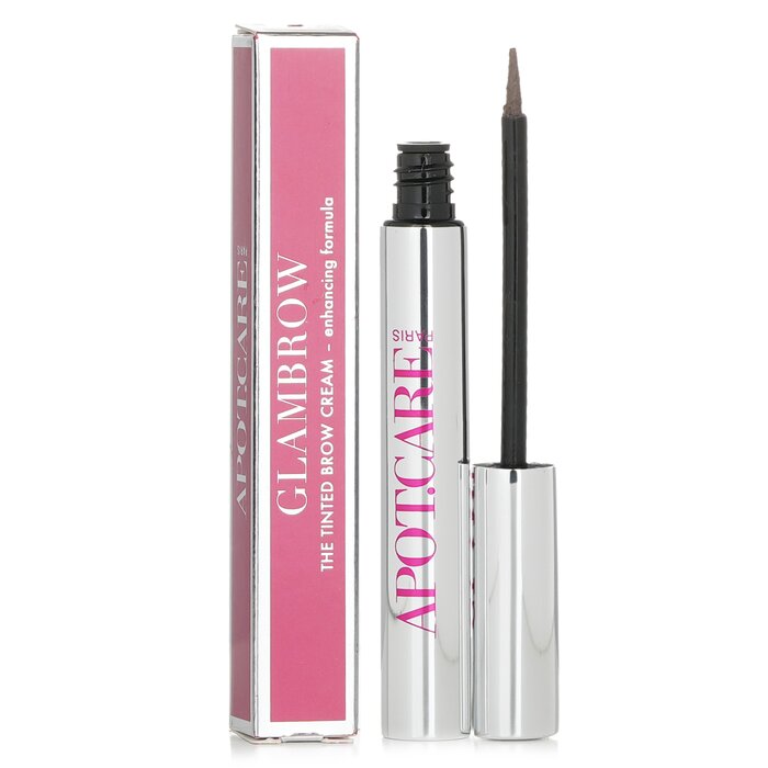 Apot.Care Glambrow tinted brow cream 3g/0.1oz with peptides for fuller brows